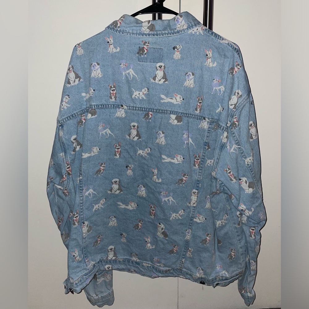 Disney Store Oh My Disney Dogs Denim Jacket For Adults